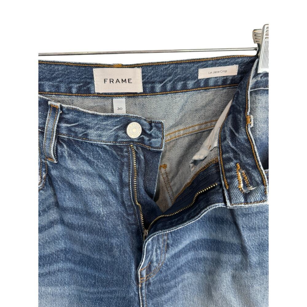 FRAME Le Jane Crop in Northville EUC Size 30 $298 MSRP High Rise - Picture 6 of 13